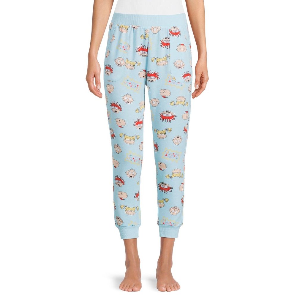 Nickelodeon Women's Printed Easy Care Pajamas Pants Jogger Rugrats Size 3X - Picture 3 of 12